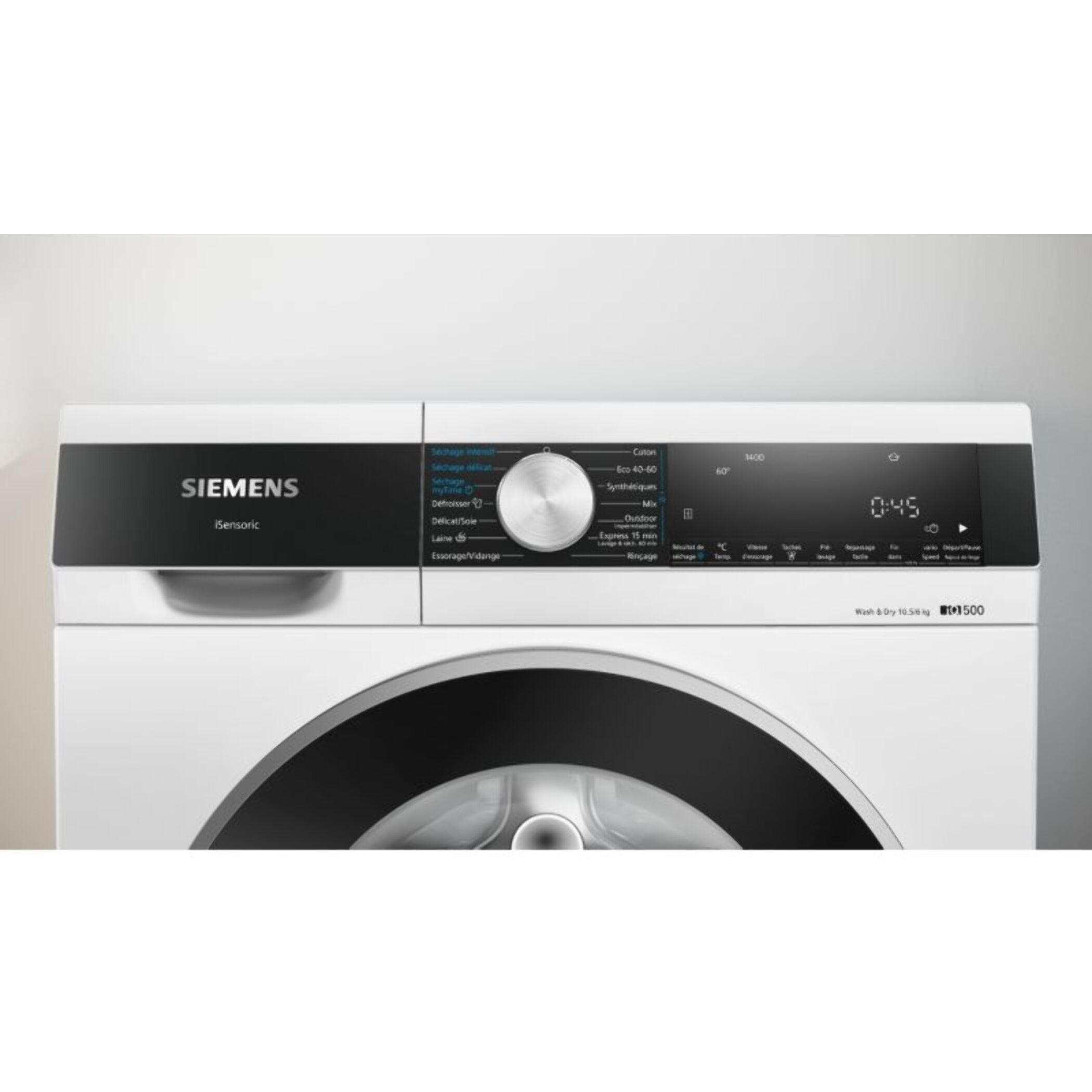 Lave linge séchant hublot SIEMENS WN54G200FR iQ500