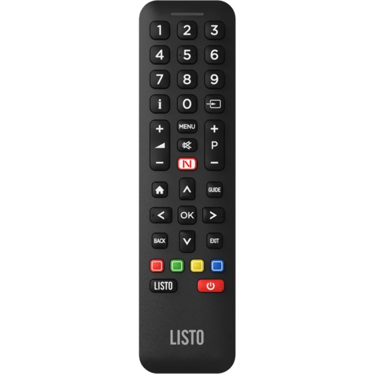 Télécommande LISTO pour TV LISTO