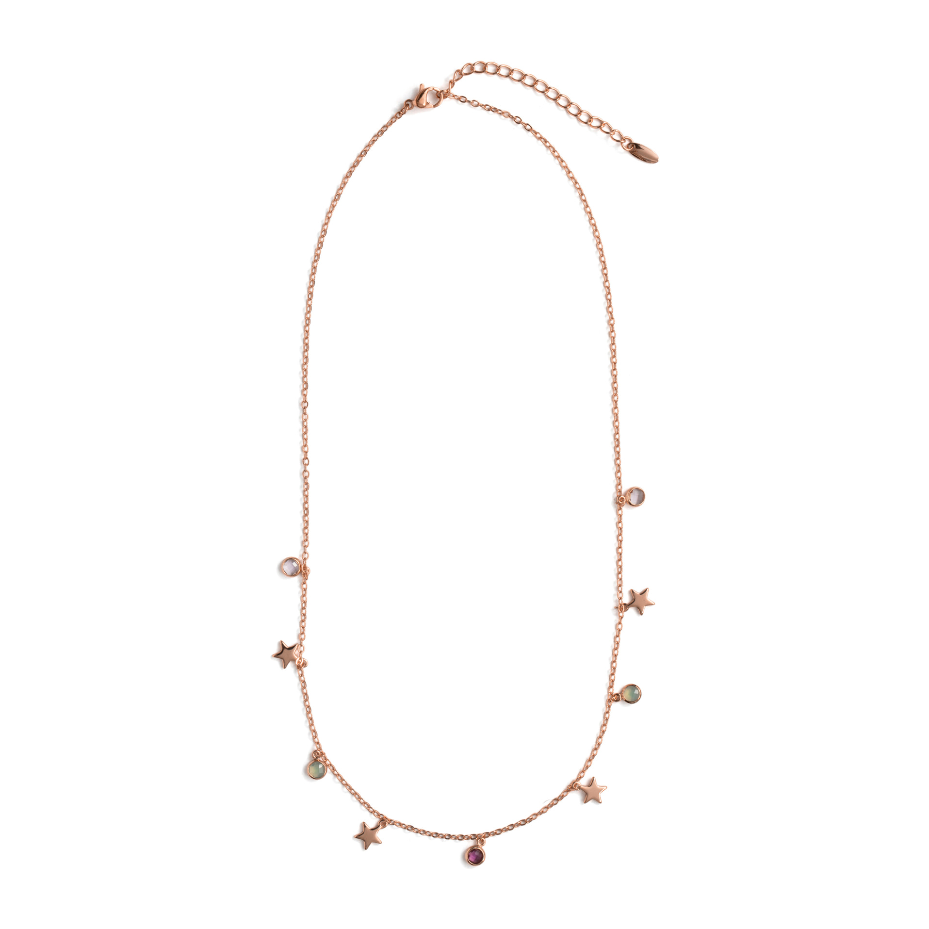 Collar Varwi acabado oro rosa 18k