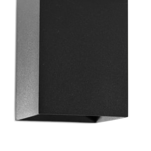 LUNE Applique carré noire