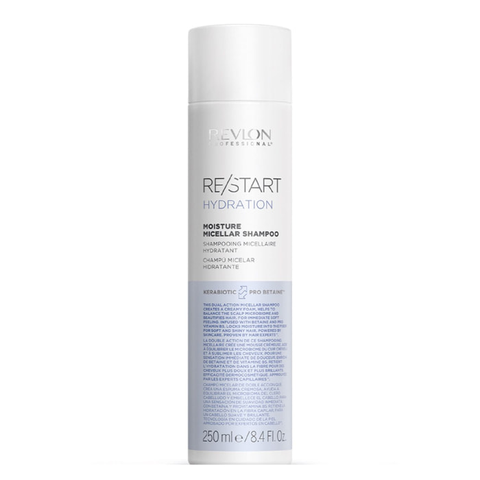 RE/START™ HYDRATATION - Shampooing Micellaire Hydratant - Tous Types de Cheveux 250 ml