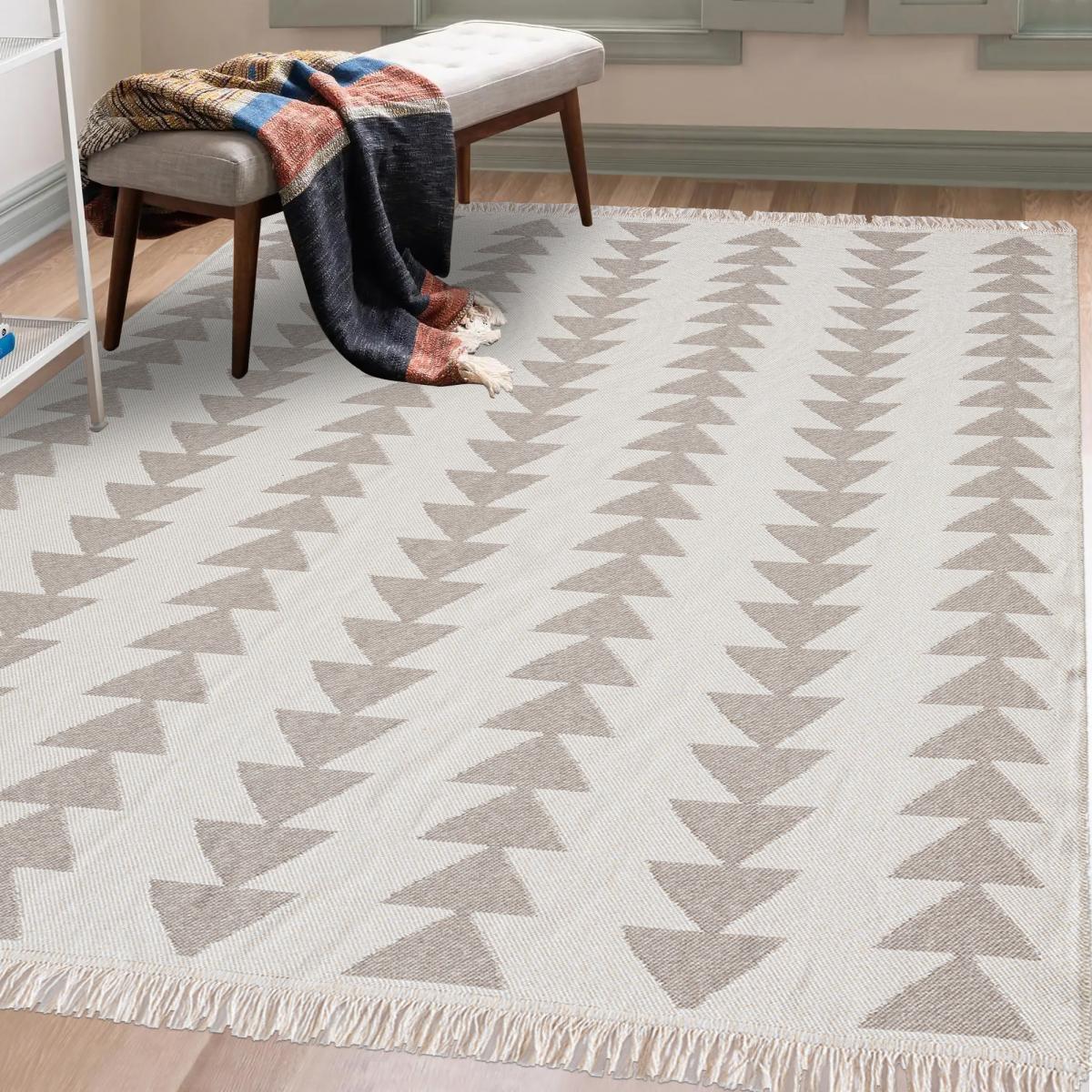 Tapis Kilim reversible MODE en Coton
