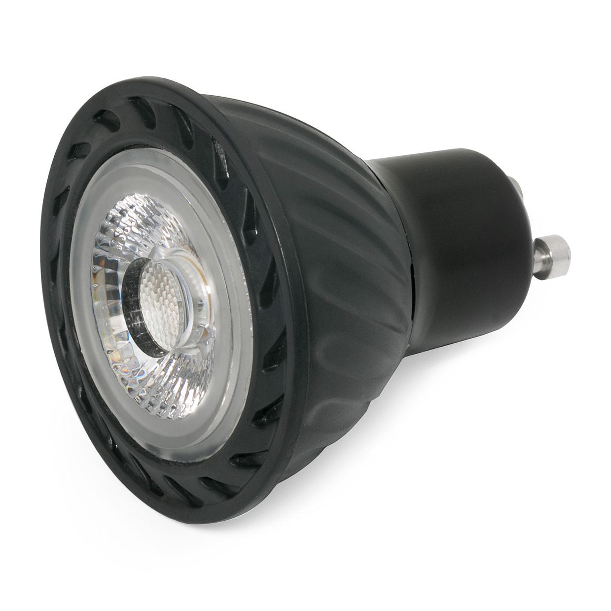 Ampoule GU10 LED 7W 4000K 60° NOIRE