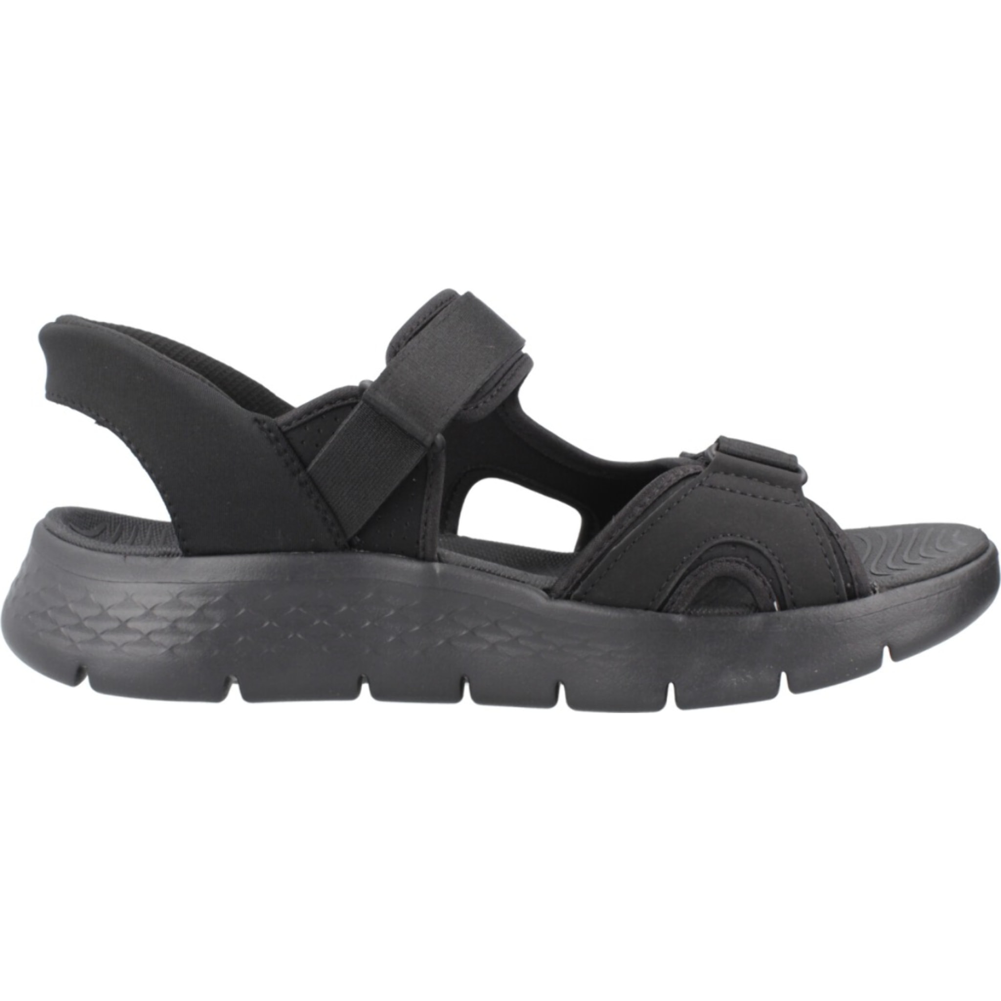 Sandalias Hombre Slip-ins Go Walk Flex Negro