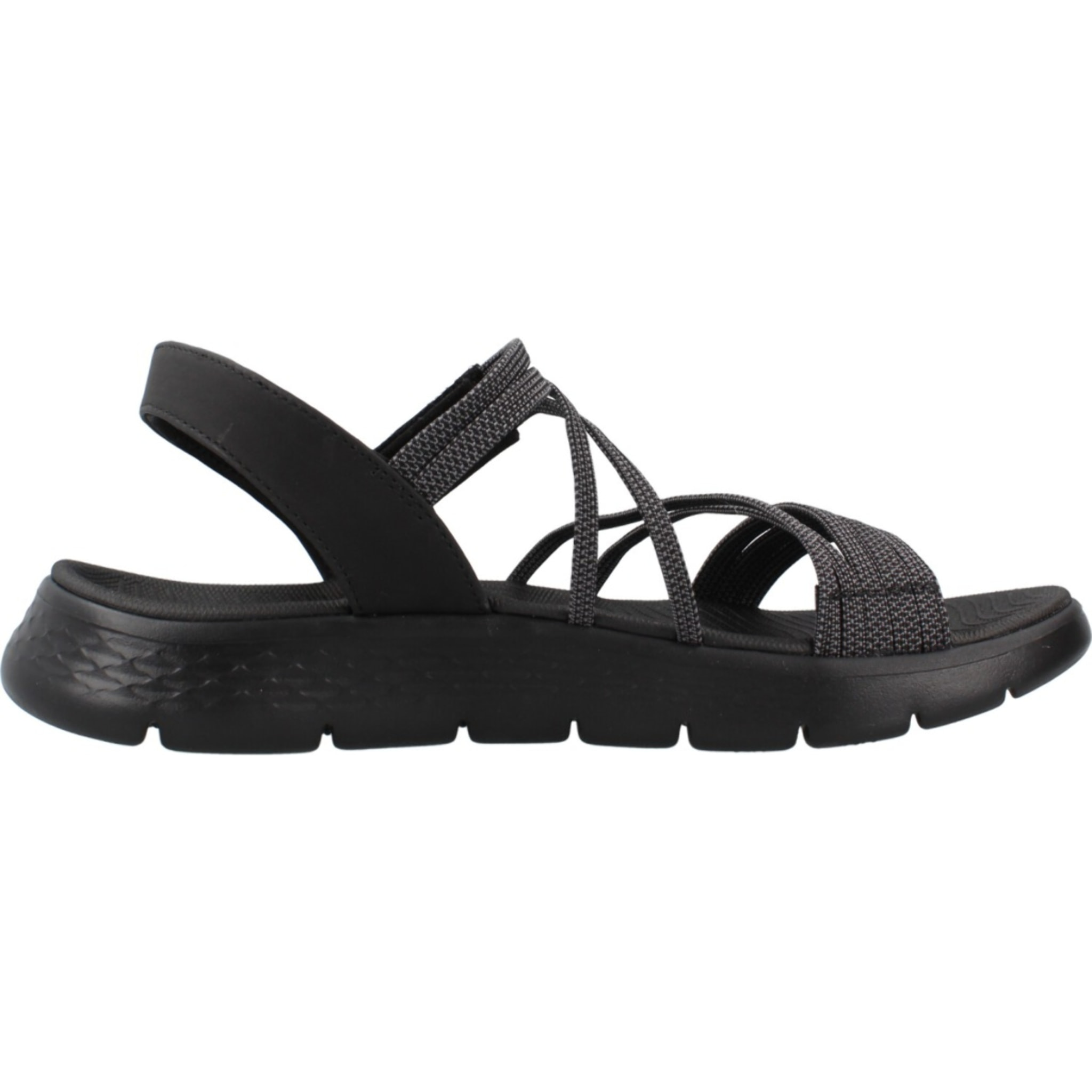 Sandalias Mujer Go Walk Flex Negro