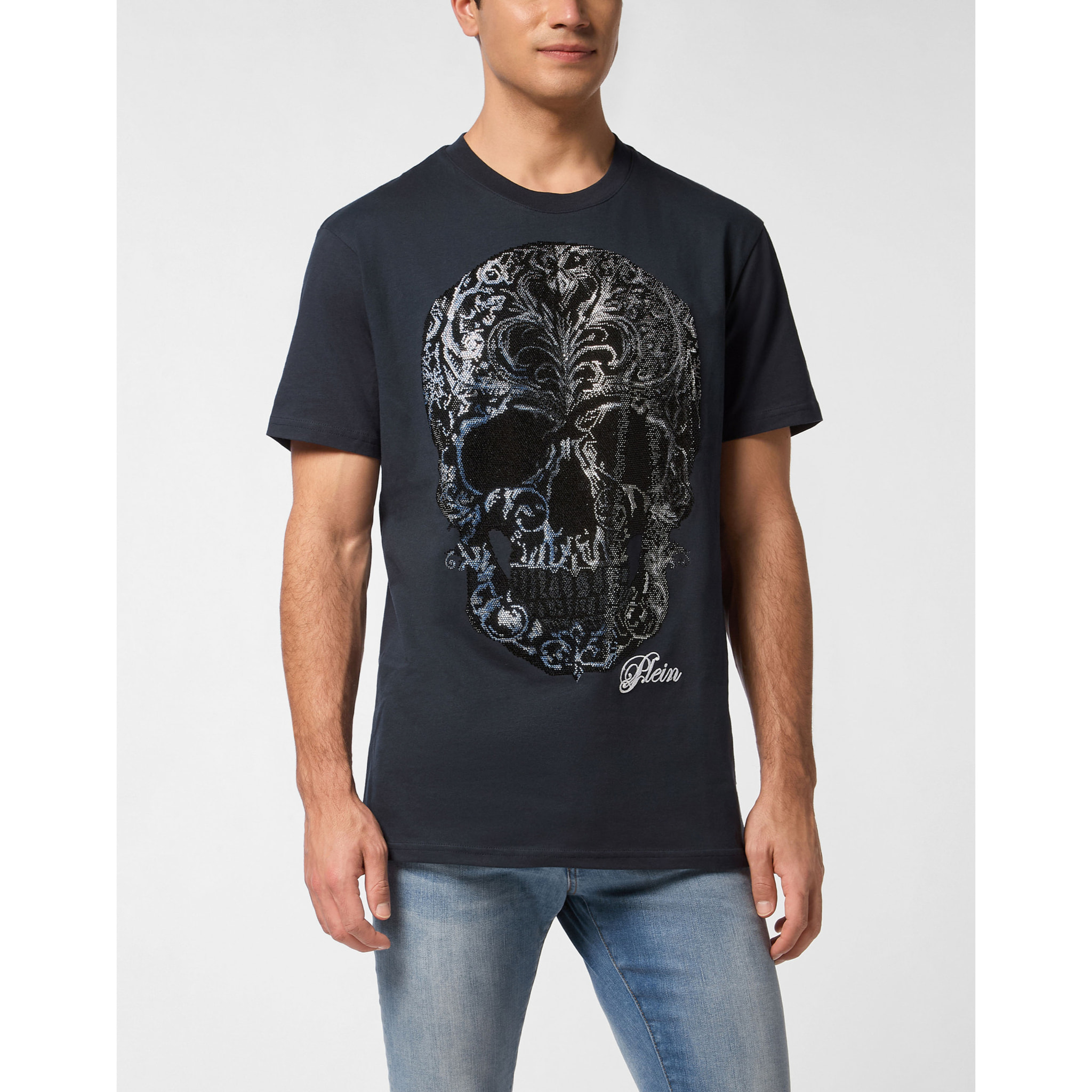 PHILIPP PLEIN Camiseta Cuello Redondo Ss SKULL