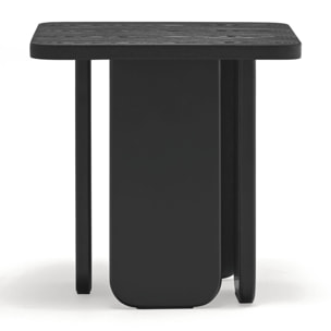 Mesa auxiliar Arq en negro
