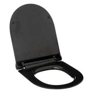 Abattant WC ultra fin noir