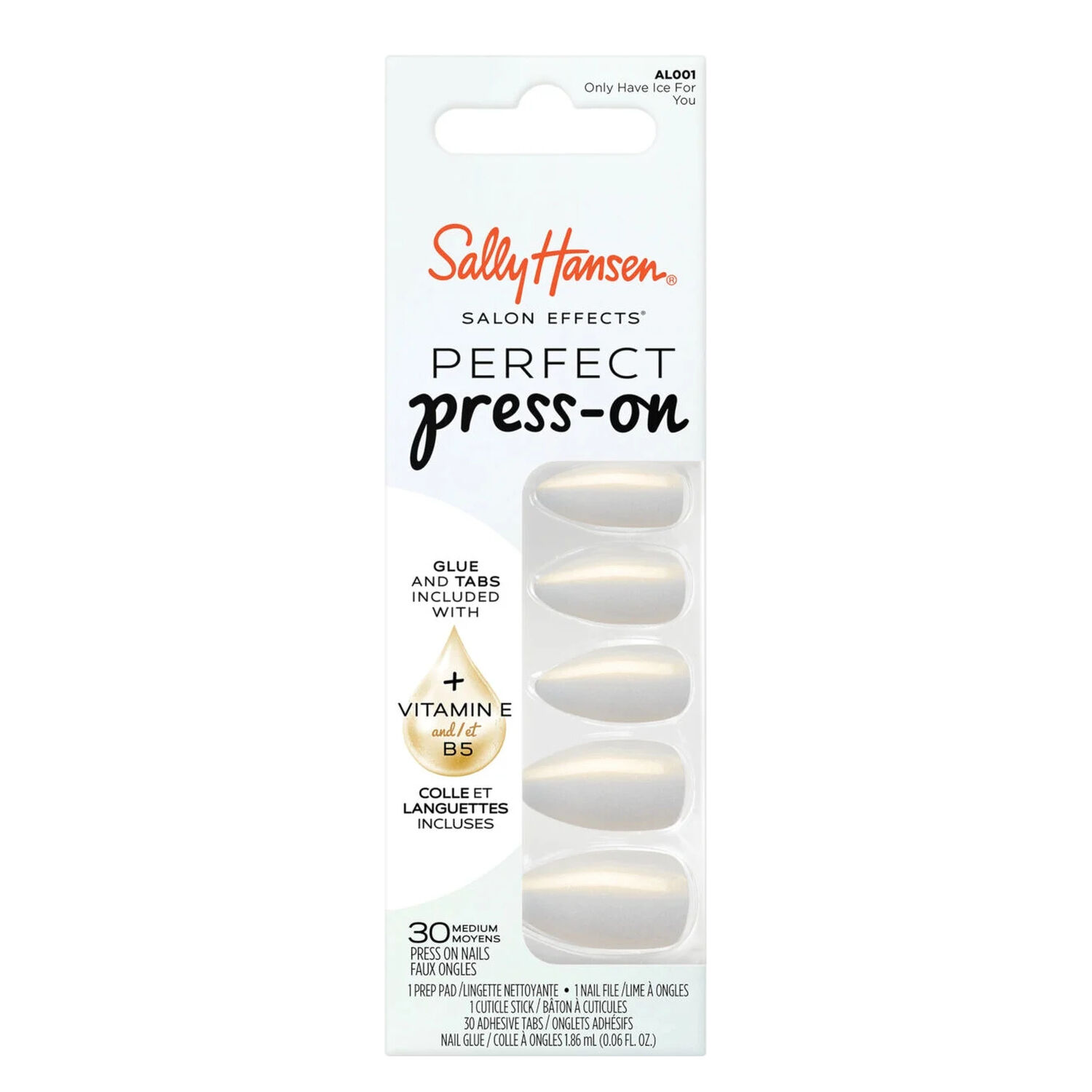 Salon Effects Perfect Press-On - Faux Ongles Press-On