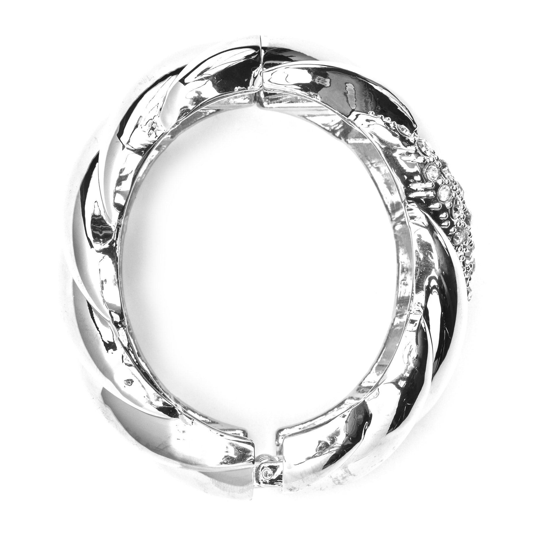 Pulsera con Circonita Brillante acabado plata