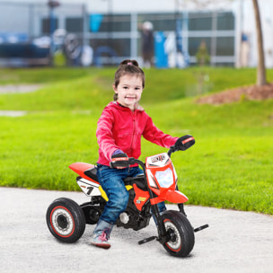 Moto Infantil con 3 Ruedas Rojo