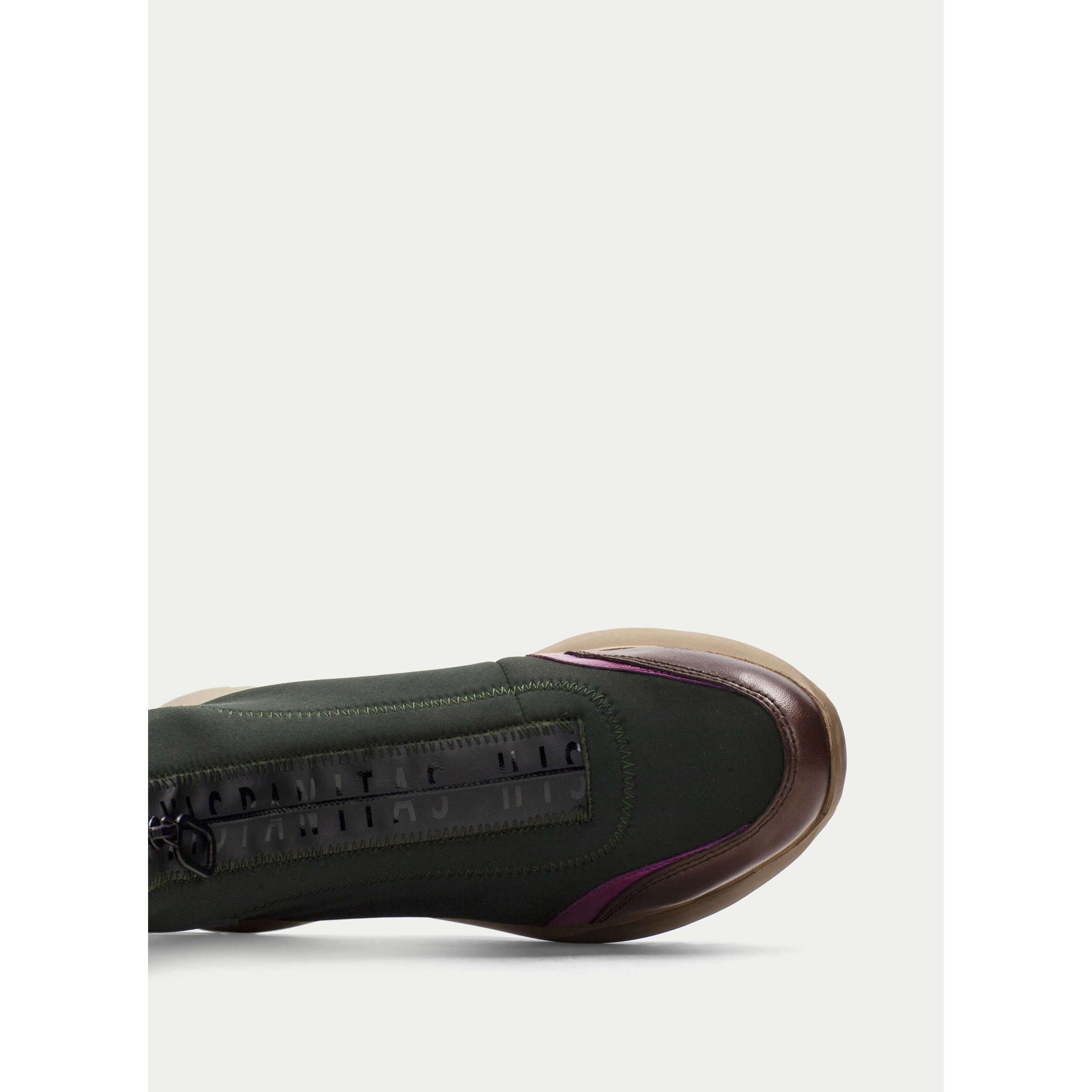 Botin sport Polinesia Marrón Verde 5 cm