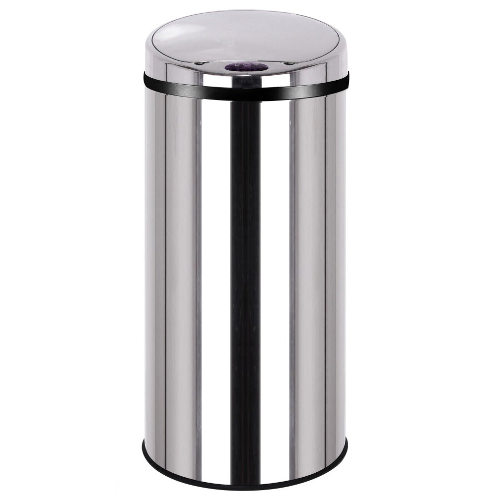 Poubelle automatique inox ARTIC argent 42L