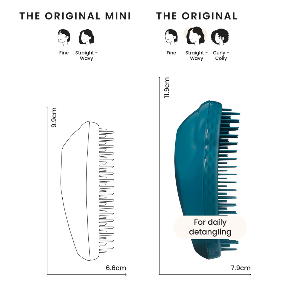 TANGLE TEEZER THE ORIGINAL PLANT BRUSH: Blue