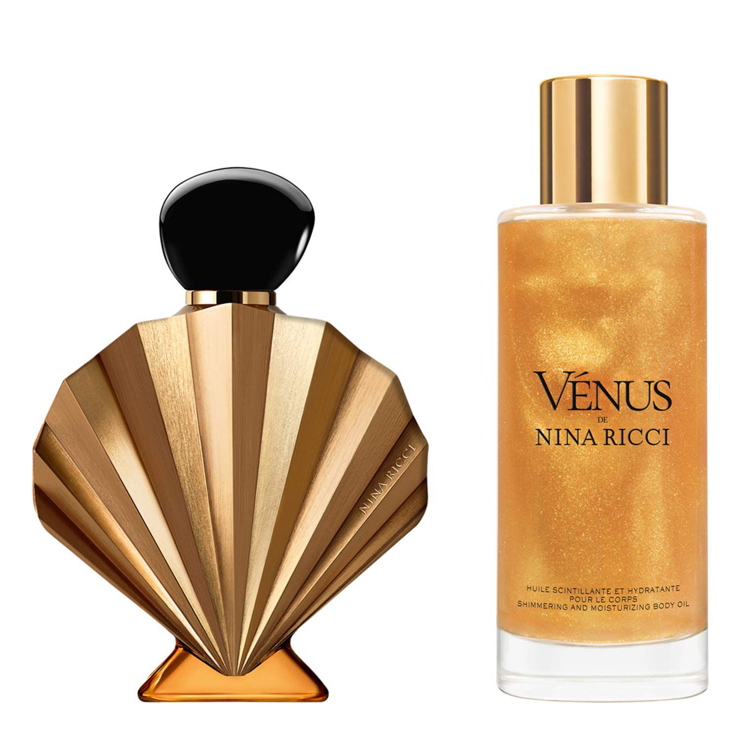 Vénus de Nina Ricci - Coffret Vénus Eau de Parfum 50 ml + Huile Scintillante et Hydratante pour le Corps 100 ml