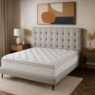 Matelas Eclat | ressorts ensachés, latex et mémoire de forme | 27 cm