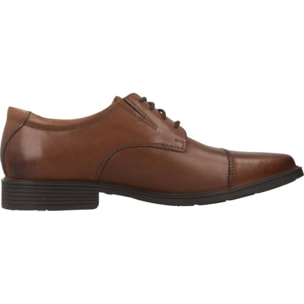 DERBIES - OXFORD CLARKS TILDEN CAP DARK