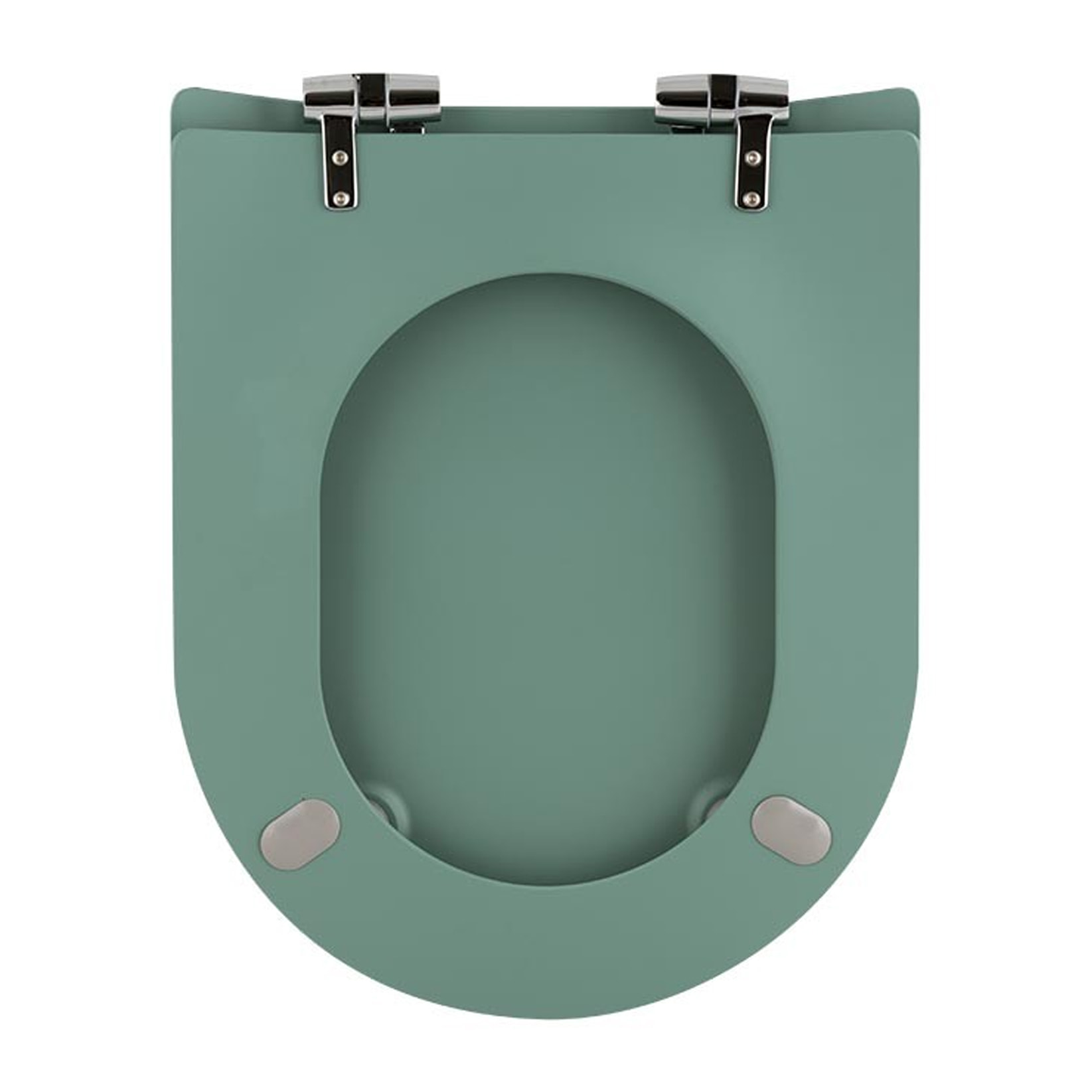 Abattant wood slim déclipsable uni - Multicolore