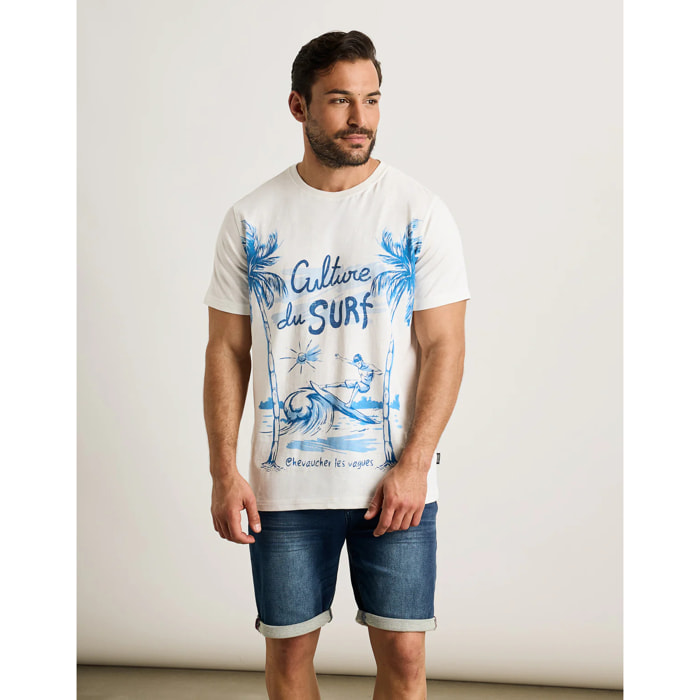 Camiseta Manga Corta Blanco - Kibus