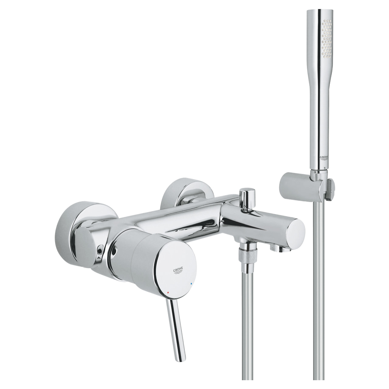 Mitigeur monocommande Bain / Douche Concetto, chromé