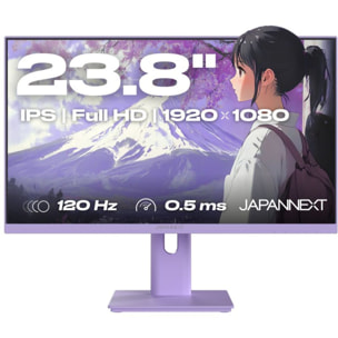 Ecran PC Gamer JAPANNEXT JN-IPS238G120F-HSP-Lila 24''