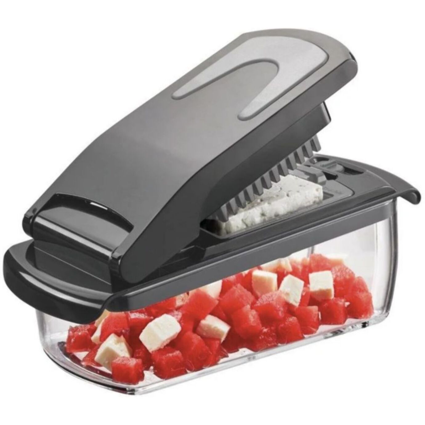 Mandoline ESSENTIELB Multifonction avec bac récupérateur