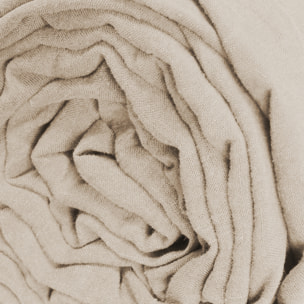 Drap housse en lin lavé bonnet 35cm, NATURELLEMENT LIN