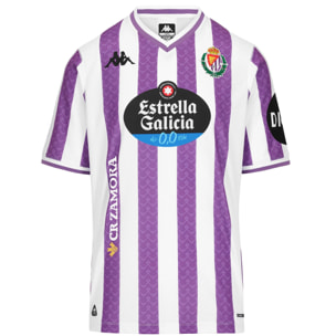 Maglie gioco Kappa Uomo Kombat 2026 Home Real Valladolid Grigio