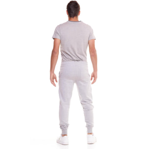 Pantaloni sportivi con polsini da uomo Leone Basic