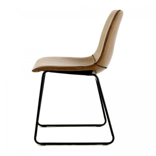 Lot de 2 chaises BILI Partiellement fabriqué à la main