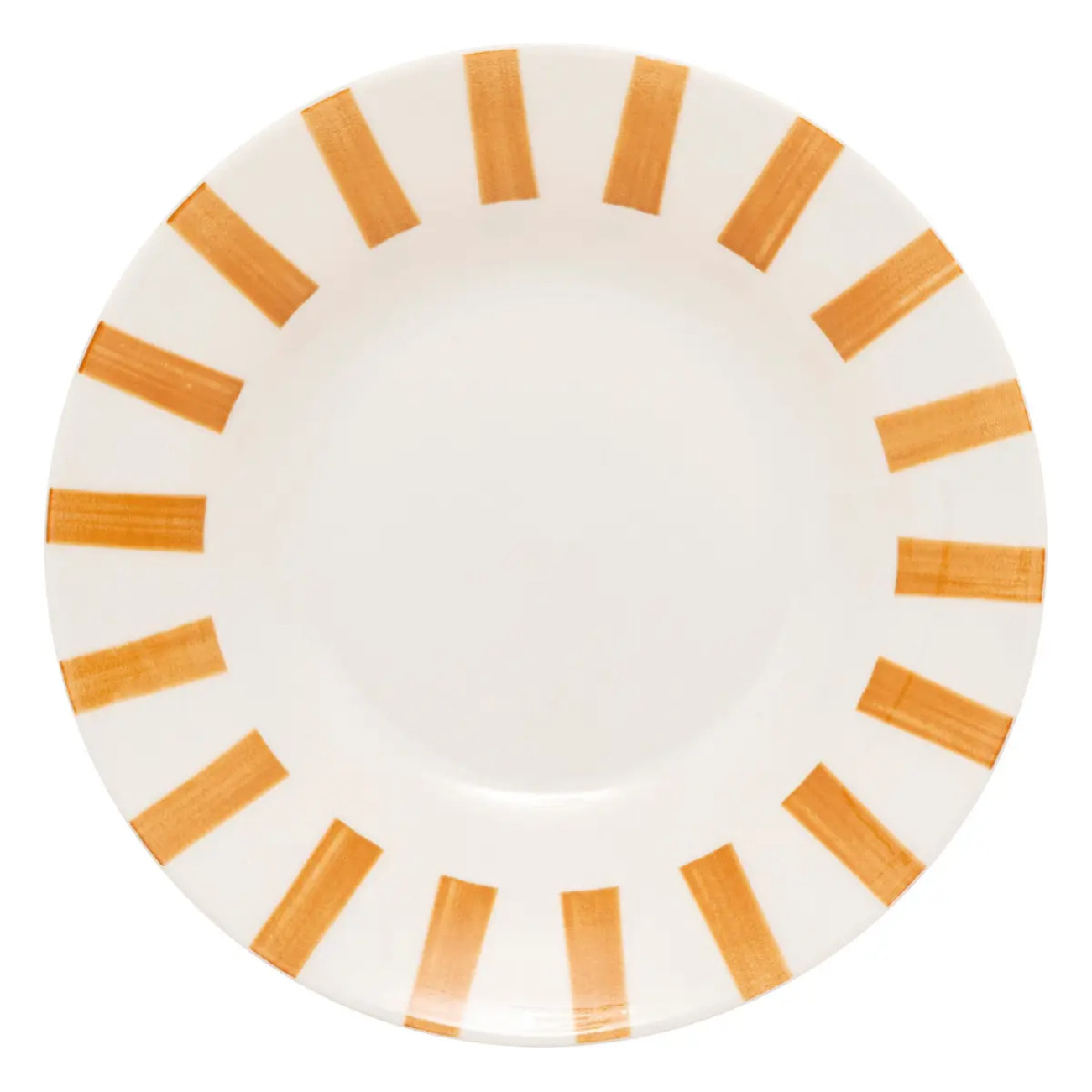 Lot de 6 assiettes creuse Cheri jaune D20,2xH4cm