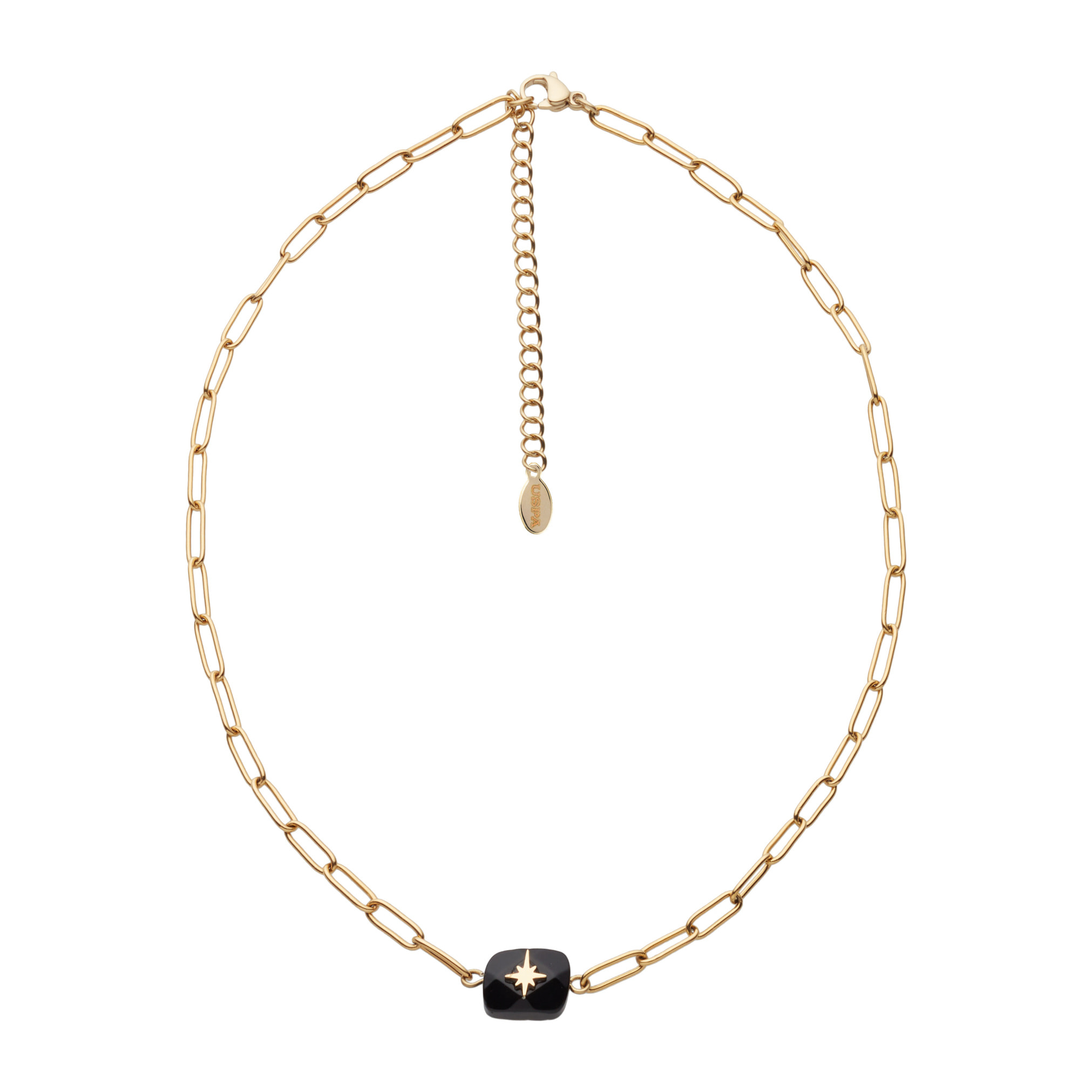 Collana U.S. Polo Assn. In acciaio inossidabile dorato