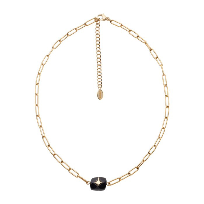 Collana U.S. Polo Assn. In acciaio inossidabile dorato