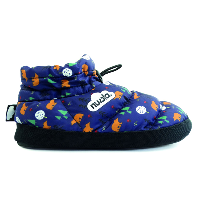 Zapatilla de estar por casa ,Boot Home Printed 20 Teddy.