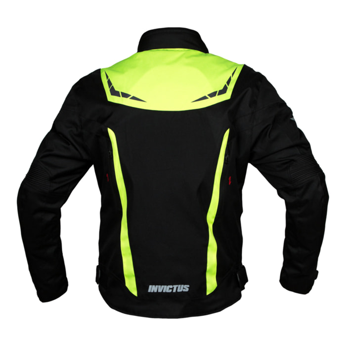 CHAQUETA DE MOTO ATLAS FLUO INVICTUS