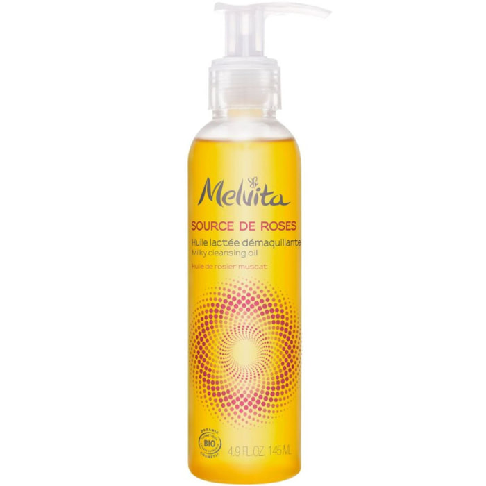 Source de Roses - Huile Lactée Démaquillante 145 ml