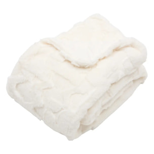 Plaid Nalia 120x160cm blanc