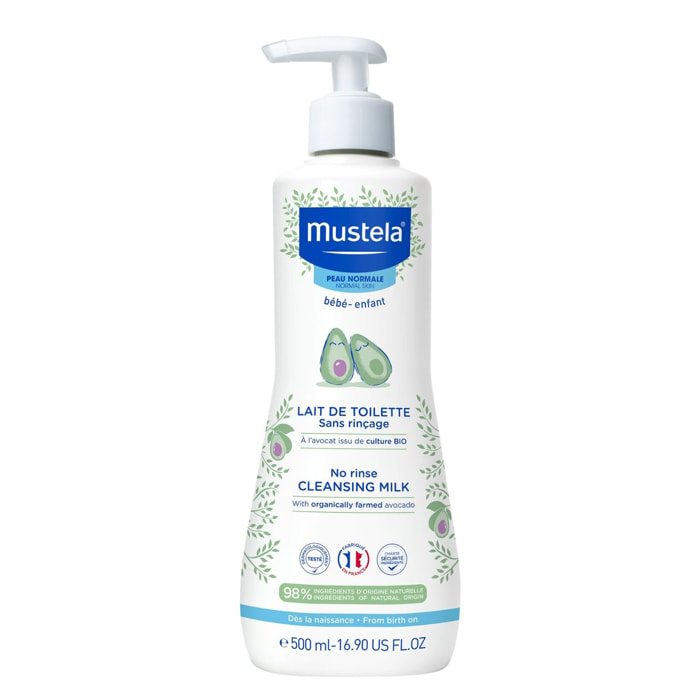 Lait de Toilette sans Rinçage  - A L'Avocat Bio