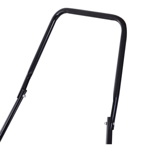 Rodillo de Césped Jardín Acero 38L Llena Agua Arena 32x50cm Asa Desmontable