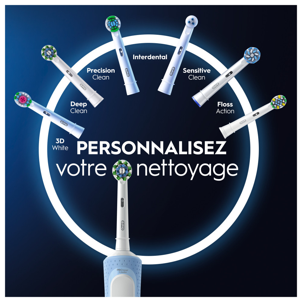 Oral-B Vitality Pro Brosse À Dents Électrique Bleue