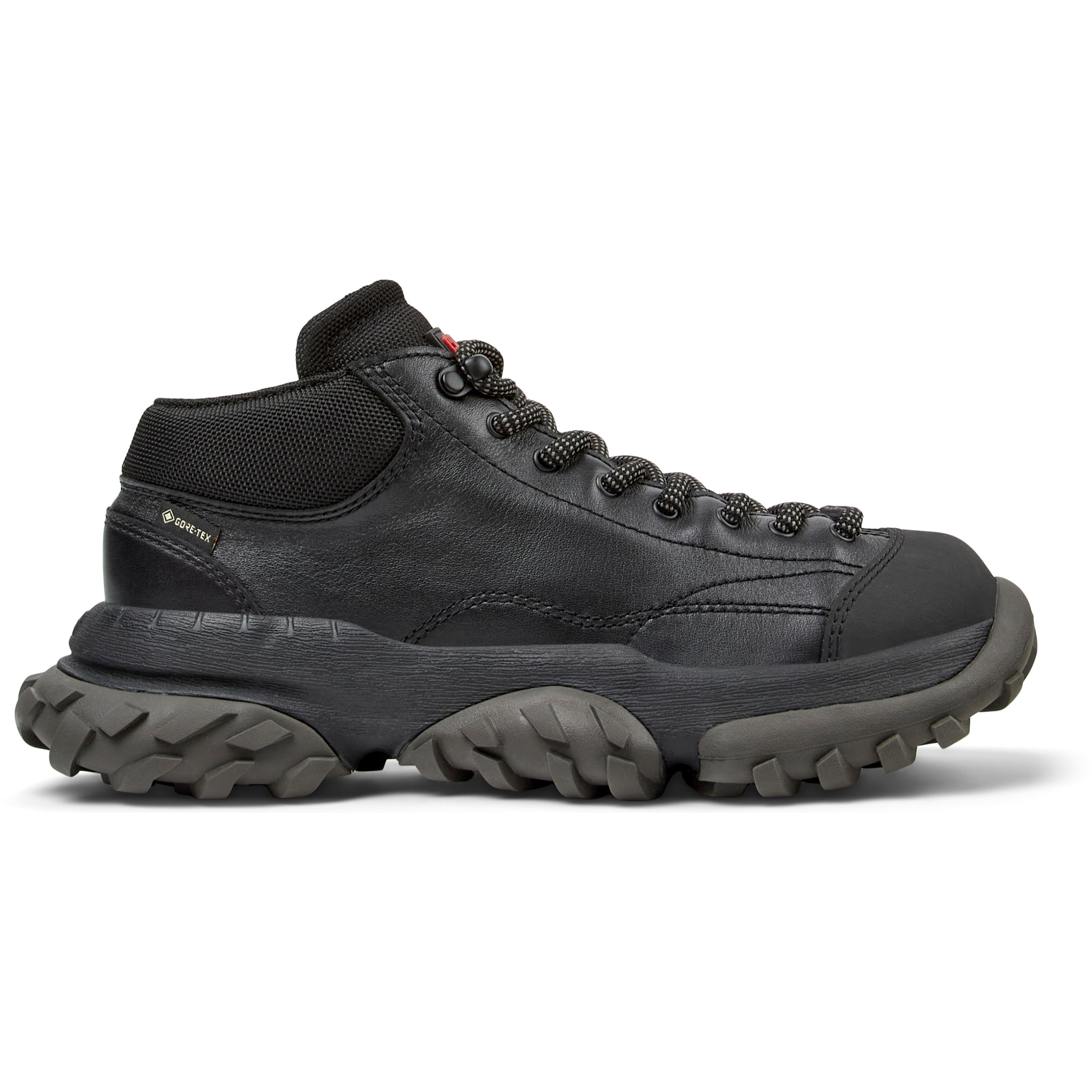 Stivaletti - CAMPER Karst Trek - Nero - Pelle liscia