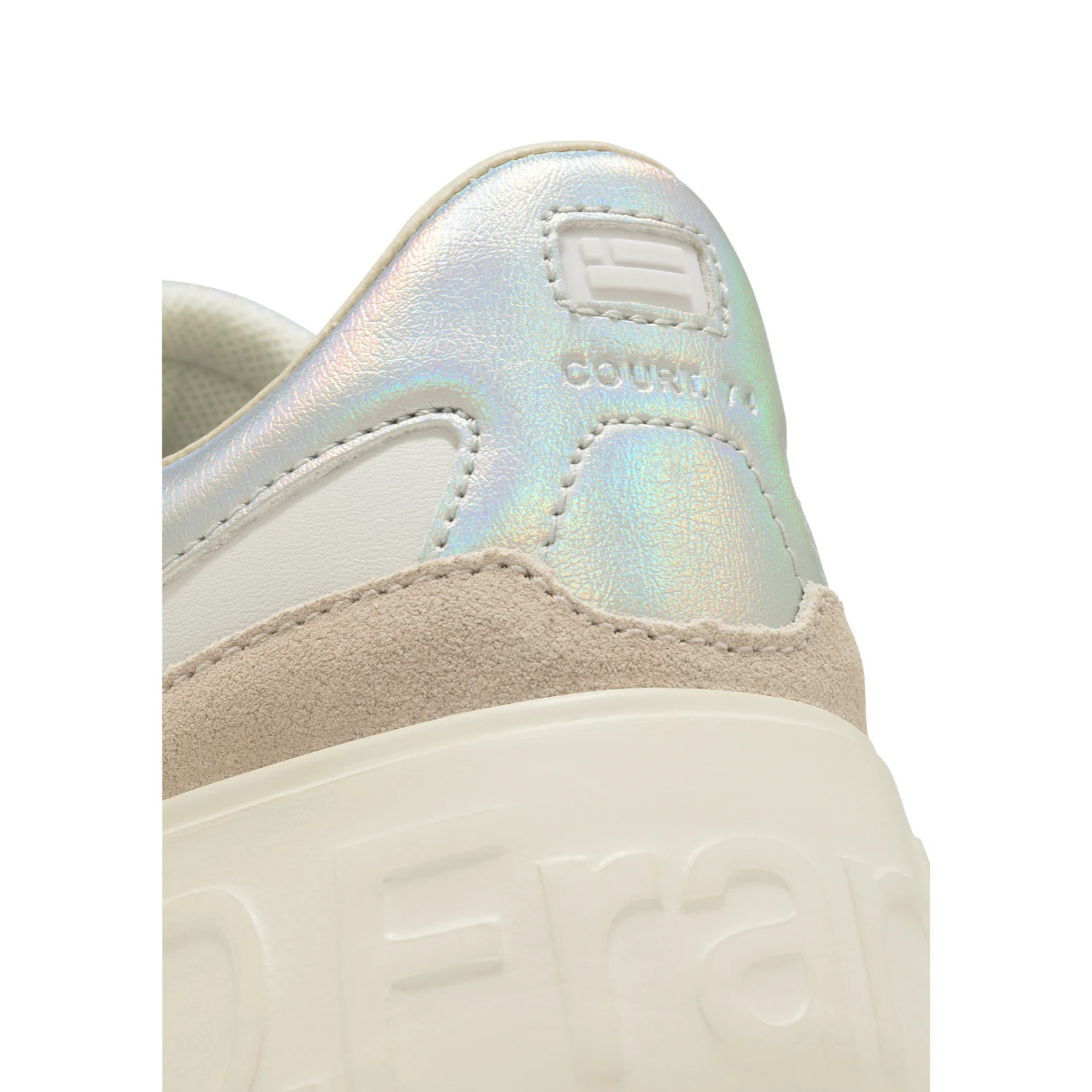 Zapatillas Deportivas Mujer Court Tennis Plata