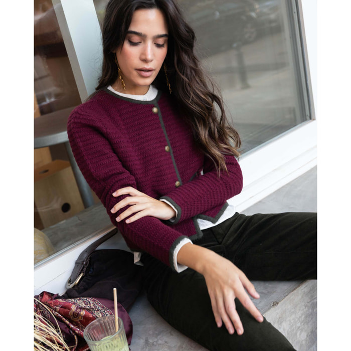 Chaqueta con bolsillos delanteros