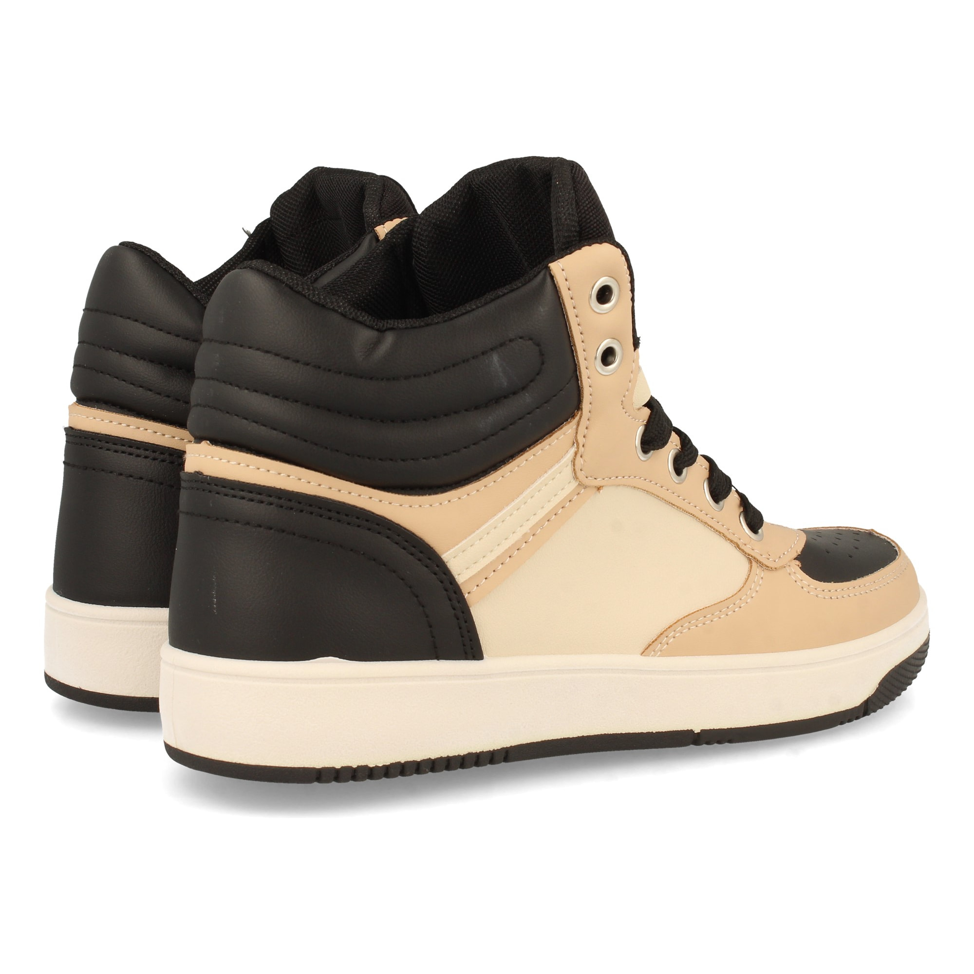 Zapatilla Abotinada Multicolor con Cordones