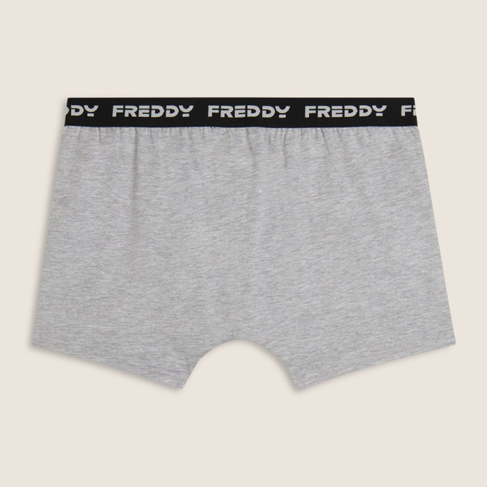 Boxer Uomo Aderenti con Elastico Jacquard e Logo