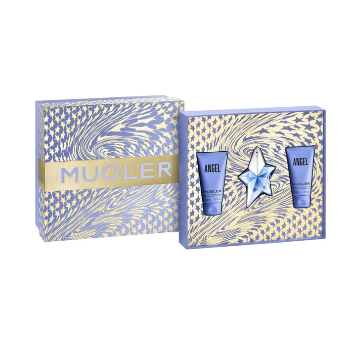Angel - Coffret Eau de Parfum 25ml + Lait Corps 50ml + Gel Douche 50ml