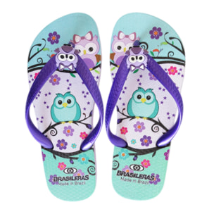 Chanclas de playa ,Printed Bubo