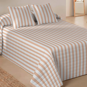 Colcha Bouti Estampada - 2/3 Piezas - 100% Poliéster - Microfibra - 70 gr/m² - Costa Scarlet