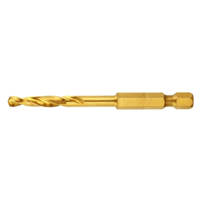 Foret métal impact extrême HS-Ti - 6 x 37 x 80 mm - 1 Pièce - DEWALT - DT50009-QZ