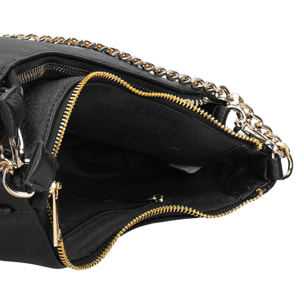 Borsa a tracolla da donna - Modello Novara Pro - Pelle vegana PU - 26.0 x 15.0 x 5.5 cm